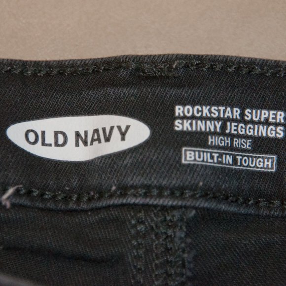 Old Navy high rise skinny jeggings like new!  Sz 14 - Picture 8 of 12